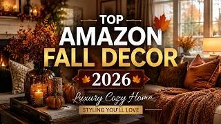 Thumbnail: TOP Amazon Fall Decor 2026 🍂 Luxury Cozy Home Styling You'll Love