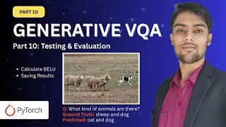 Thumbnail: Generative VQA – Testing on Test Set & Final Evaluation Metrics | Part 10