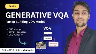 Thumbnail: Implementing the Generative VQA Model (CLIP + GPT-2 + GRU) | Part 5