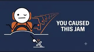 Thumbnail: How Traffic Jams Form When Nobody Crashed (You Caused One)