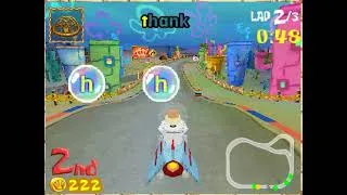 Thumbnail: SpongeBob SquarePants: The Clam Prix - SpongeBob's Neighborhood (Sandy) in 2:16