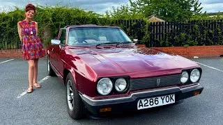 Thumbnail: Reliant Scimitar GTC - the rare 80s British classic convertible you never see anymore!