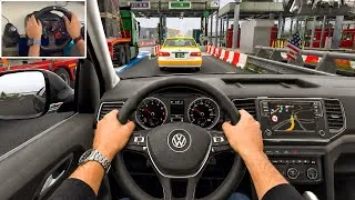 Thumbnail: Exploring the Narrow Streets of Tokyo in a Volkswagen Amarok - Euro Truck Simulator 2 Gameplay