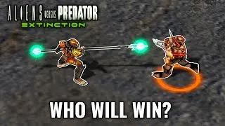 Thumbnail: Alien vs Predator Extinction (PS2) - All Predator Units 1v1 Showdown