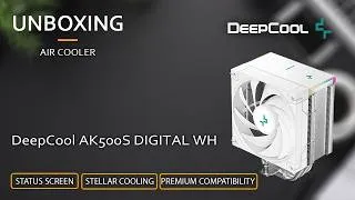 Thumbnail: DeepCool AK500S DIGITAL WH - Unboxing