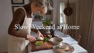 Thumbnail: A Slow Weekend at Home | Healthy Salads & Balcony Prep 🌱