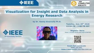 Thumbnail: Visualization for Insight & Data Analysis in Energy Research | Dr. Kenny Gruchalla-IEEE Schenectady