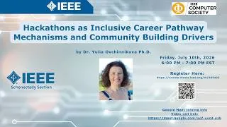 Thumbnail: Hackathons as Career Pathway Mechanisms & Community Infrastructure | Yulia Ovchinnikova | IEEE CS