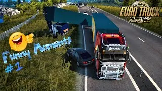 Thumbnail: Funny & Crash Moments By Heavy Drivers - Euro Truck Simulator 2 Highlights