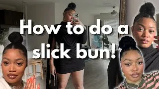 Thumbnail: You don’t need long hair for this bun style…