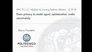 Thumbnail: Data Privacy in Multi-agent Optimization Under Uncertainty
