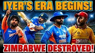 Thumbnail: Shreyas Iyer's Captaincy Era Begins With a Bang! India Humiliate Zimbabwe by 90 Runs