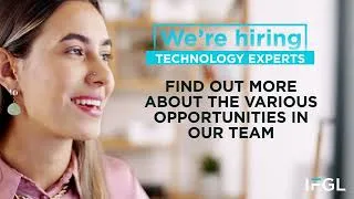 Thumbnail: IFGL is hiring Technology Experts - Apply today!