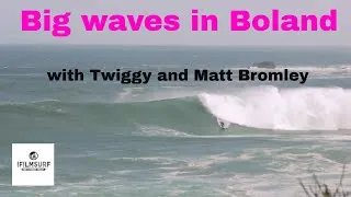 Thumbnail: Grant "Twiggy" Baker , Matt Bromley and others ride big swell in the Western Cape of South Africa .