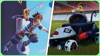 Thumbnail: Was Kingdom Hearts x Fortnite Delayed LAST MINUTE? (+ Gummy Ship Car!)