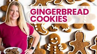 Thumbnail: GINGERBREAD COOKIES | easy recipe with 30 mins chill time