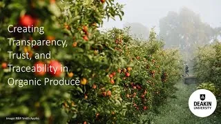 Thumbnail: Webinar: Creating Transparency, Trust and Traceability in Organic Produce