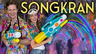 Thumbnail: Our First SONGKRAN! 🇹🇭💦 (World’s Biggest Water Festival in Thailand)