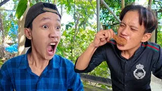 Thumbnail: NERF GUN FRIED CHICKEN FOOD BATTLE 2025