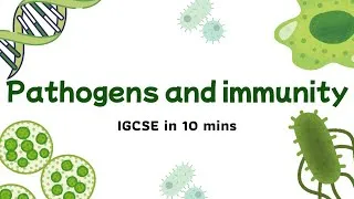 Thumbnail: Pathogens & Immunity Explained in 10 Minutes | IGCSE Biology Chapter 10