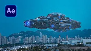 Thumbnail: Advanced UFO Integration - 3D After Effects Tutorial