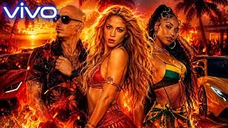 Thumbnail: 🔥ShAKIRA x PItbull  x SHAGGy  🔥 | Tropical Fire – Latin Pop × Dancehall × Reggaeton