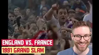 Thumbnail: American REACTS to RUGBY | 1991 England vs. France