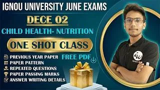 Thumbnail: DECE 02 TOP 35 MCQ || Child Health and Nutrition || IMPORTANT QUESTIONS || IGNOU WALAY