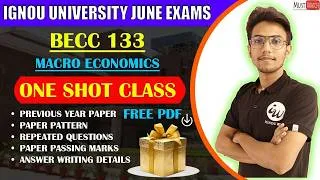 Thumbnail: BECC 133 MACRO ECONOMICS || CONCEPT CLASS || IGNOU WALAY