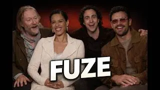 Thumbnail: Theo James, Aaron Taylor-Johnson, Gugu Mbatha-Raw, and David Mackenzie talk all about Fuze 👀