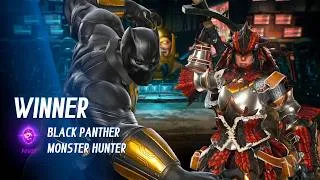 Thumbnail: Marvel vs capcom: Infinite | Black Phanter - Monster Hunter | Arcade Playthrough