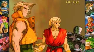 Thumbnail: Marvel vs Capcom 2: New Age Of Heroes | Charlie - Ken - War Machine | Arcade Playthrough