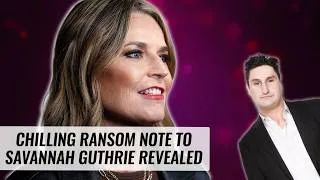 Thumbnail: Chilling Ransom Note To Savannah Guthrie Revealed | Naughty But Nice
