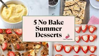Thumbnail: 5 Frozen & No-Bake Treats (No Oven Required!)