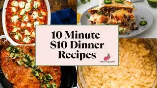 Thumbnail: 10 Minute $10 Dinner Recipes