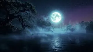 Thumbnail: Moonlit Fantasy Lake with Gentle Piano | Relaxing Night Ambience for Deep Sleep & Calm