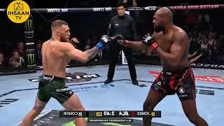 Thumbnail: Conor McGregor vs Jon Jones - AI Fantasy Fight Simulation | Dream Fight