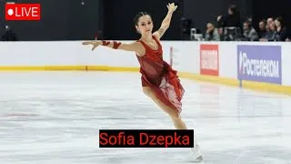 Thumbnail: Sofia Dzepka Makes International Debut at 2026 Junior Grand Prix | Sofia Dzepka