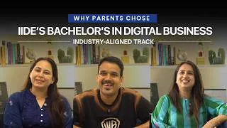 Thumbnail: Why These Parents Chose IIDE's Bachelor's Program in Digital Business | Parent Reviews