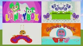 Thumbnail: Building Iconic Logos in Minecraft ft  LankyBox, Kit and Kate, Kidipedes, Genkipark + MORE!