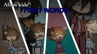 Thumbnail: Afton kids’ first words || MY AU ⚠️ || Afton Family || FNaF || 3k+ SPECIAL