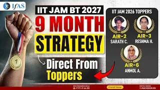 Thumbnail: IIT JAM 2027  | 9 Months Preparation Strategy!!