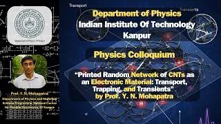 Thumbnail: Printed Random Network of CNTs as an Electronic Material: Transport, Trapping, and Transients