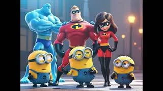 Thumbnail: What If Illumination Minions Had an Epic Crossover with Disney Pixar 💛✨