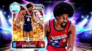 Thumbnail: 100 Overall Julius Erving is a DEMIGOD in 2K26 MyTEAM