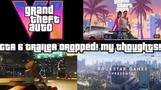 Thumbnail: My thoughts on the LONG AWAITED GRAND THEFT AUTO 6 Trailer!!