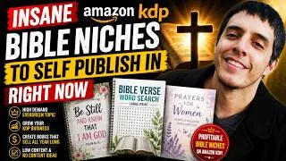 Thumbnail: Insane Amazon KDP Bible Niches To Self Publish In Right Now