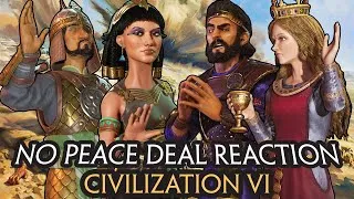 Thumbnail: REJECT PEACE DEAL LEADER ANIMATION COMPILATION - CIVILIZATION VI (SORT BY LEADER NAME)