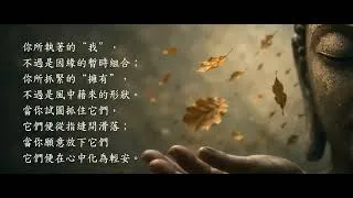 Thumbnail: 佛陀的靜默_ 原創詩性詮釋。Original poetic reflection inspired by the Diamond Sutra.
