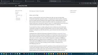 Thumbnail: Volatus Software - Starting User Guide Documentation